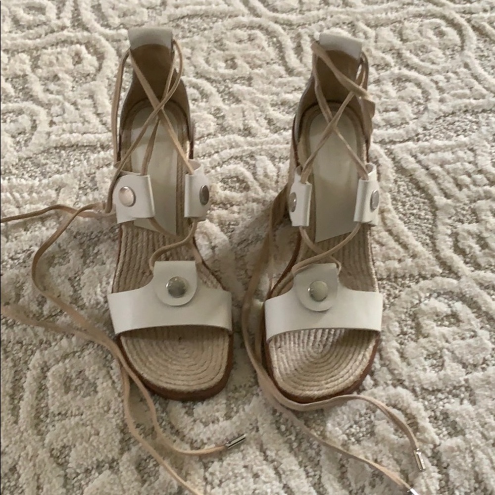 🔥Rag and Bone lace up dandelion